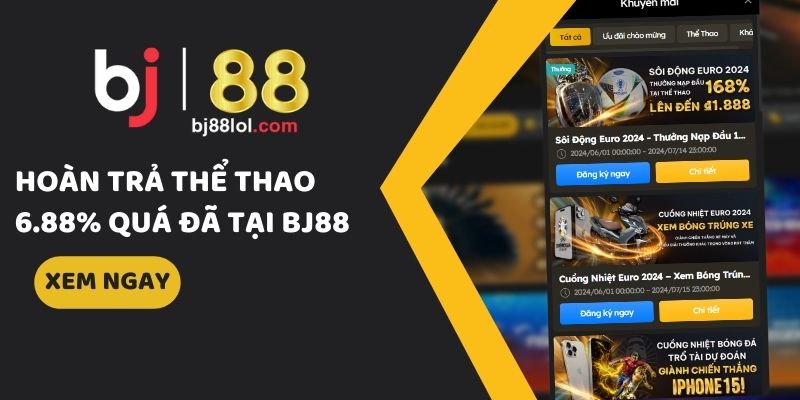 khuyến mãi hoàn trả thể thao